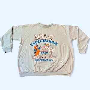 True Vintage Soft Crewneck perfect for the expecting mom! Size Medium